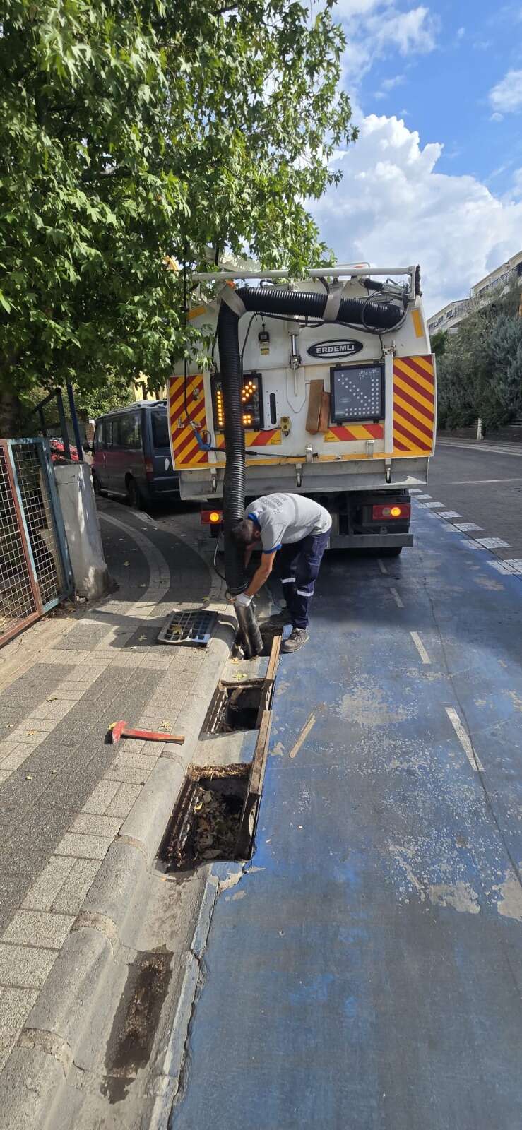 Marmaris’te Yağış Öncesi Mazgal Ve Izgaralara Yoğun Temizlik 2